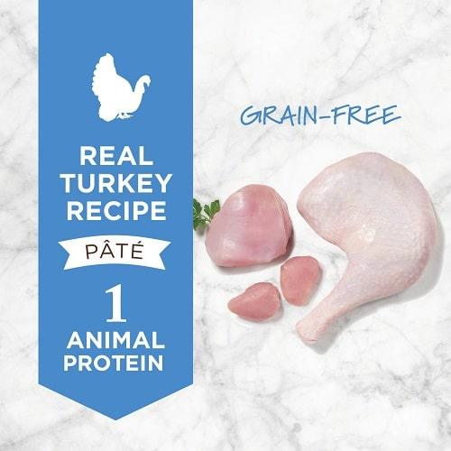 Canned Cat Food - LID - Real Turkey Recipe - J & J Pet Club - Instinct