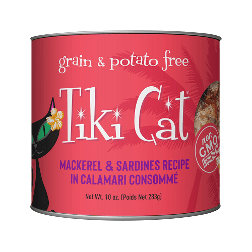 Tiki cat best sale mackerel and sardines