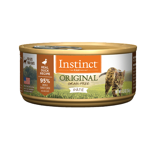 Canned Cat Food - ORIGINAL - Real Duck Recipe - J & J Pet Club - Instinct