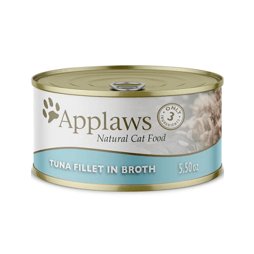 Canned Cat Treat - Tuna Fillet in Broth - J & J Pet Club - Applaws