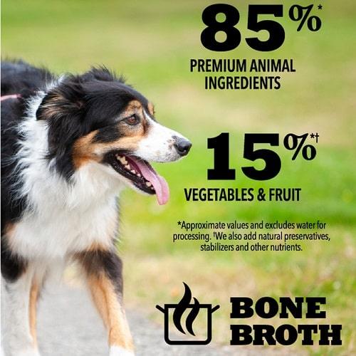Canned Dog Food - Premium Chunks - Duck Recipe in Bone Broth - 12.8 oz - J & J Pet Club - Acana