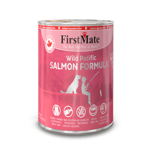 Canned Dog Food - Salmon - 345g - J & J Pet Club - FirstMate