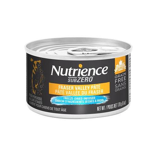 Canned Dog Food - SUBZERO - Grain Free Fraser Valley Pâté - J & J Pet Club - Nutrience