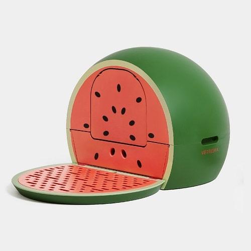 Cat Litter Box - Fruity Kitty Kove - Watermelon - J & J Pet Club - Vetreska
