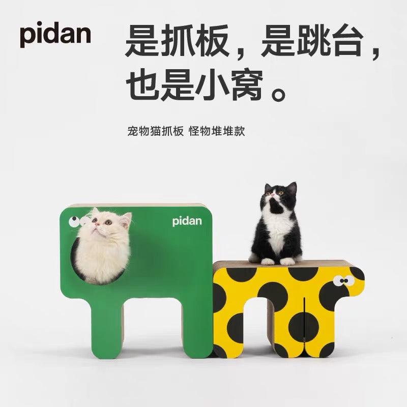 Cat Scratcher - Stacking Monster Type - J & J Pet Club - Pidan