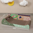 Cat Sofa Scratcher - Lying Win Series - J & J Pet Club - Tinypet