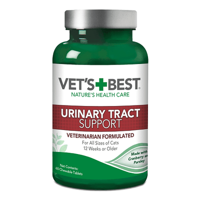 Cat Supplement - Urinary Tract Support - 60 Tabs - J & J Pet Club - Vet's Best