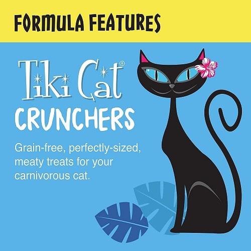 Cat Treat - CRUNCHERS - Tuna Flavor - 2 oz - J & J Pet Club - Tiki Cat