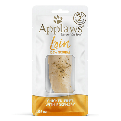 Cat Treat Fillet - Chicken with Rosemary Loin - 1.06 oz - J & J Pet Club - Applaws