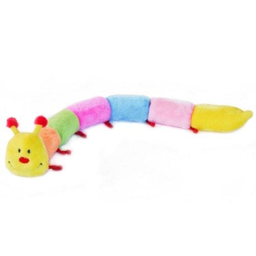 Caterpillar - Deluxe with 6 Blaster Squeakers - J & J Pet Club - ZippyPaws