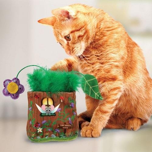 Catnip Cat Toy - Cat Puzzlements Hideaway - J & J Pet Club - Kong