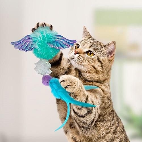 Catnip Cat Toy - Flingaroo - Flight - J & J Pet Club - Kong