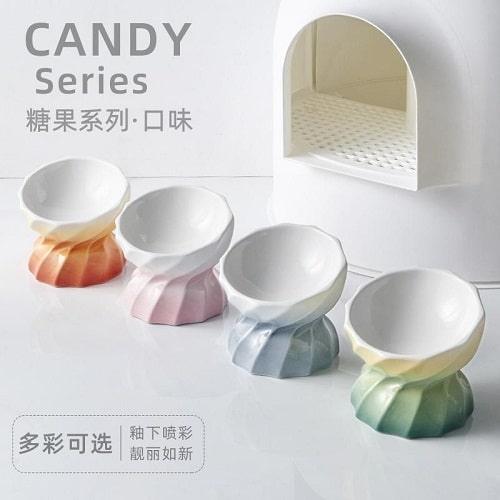 Ceramic Pet Bowl - Candy Series - J & J Pet Club - HOCC