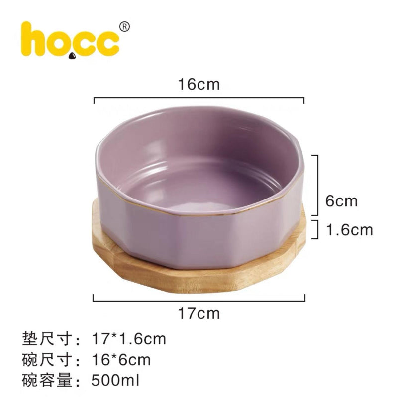 Ceramic Pet Bowl - Light Luxury Series - J & J Pet Club - HOCC