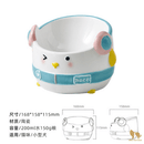 Ceramic Pet Bowl - Penguin Series - Musician - J & J Pet Club - HOCC