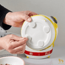 Ceramic Pet Bowl - Penguin Series - Musician - J & J Pet Club - HOCC