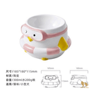 Ceramic Pet Bowl - Penguin Series - Swimmer - J & J Pet Club - HOCC