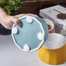 Ceramic Pet Bowl - Volcanoes Series - J & J Pet Club - HOCC