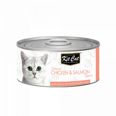 Canned Cat Topper - Deboned Chicken & Salmon