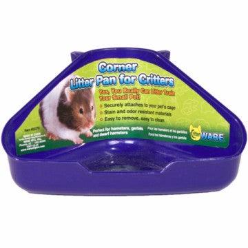 Corner Litter Pan for Critters - J & J Pet Club - Ware