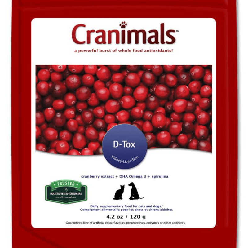 D-tox Spirulina, Pet Supplement - 4.2 oz Bag - J & J Pet Club - Cranimals