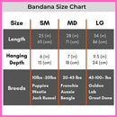 Dog Bandana - Red Plaid Classic / Black Paisley - J & J Pet Club - Bcuddly