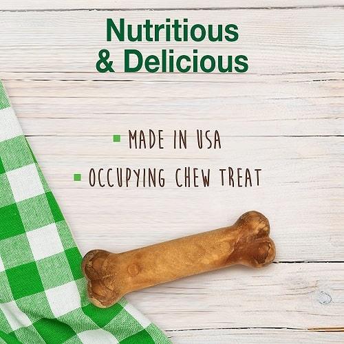 Dog Chew - Healthy Edibles - All Natural Bacon - Triple Pack - J & J Pet Club - Nylabone