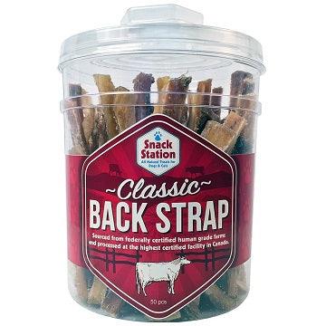 Dog Chewing Treat - Snack Station - Beef Back Strap - 1 pc - J & J Pet Club - This & That