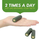 Dog Dental Chew - Medium Brushless Toothpaste - for dogs 20 to 40 lbas - 18 oz - J & J Pet Club - Ark Naturals