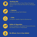 Dog Dental Treat - Puppy Teething Rings - Chicken Flavor - 6 cts - J & J Pet Club - N-BONE