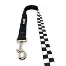 Dog Leash - Black Checker - 6 ft - J & J Pet Club - Bcuddly