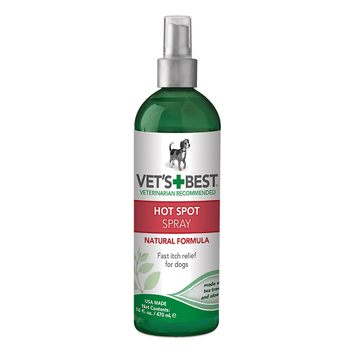 Dog Skin Care - Hot Spot Spray - 16 fl oz - J & J Pet Club - Vet's Best