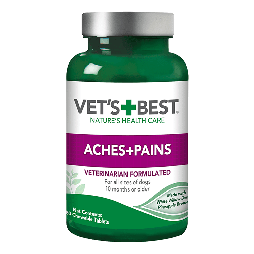 Dog Supplement - Aches & Pains Tablets - 50 Tabs - J & J Pet Club - Vet's Best