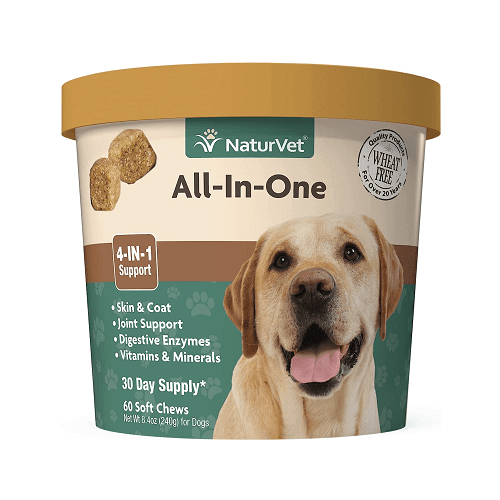 Dog Supplement, All-In-One Soft Chews, 60 ct cup - J & J Pet Club - Naturvet