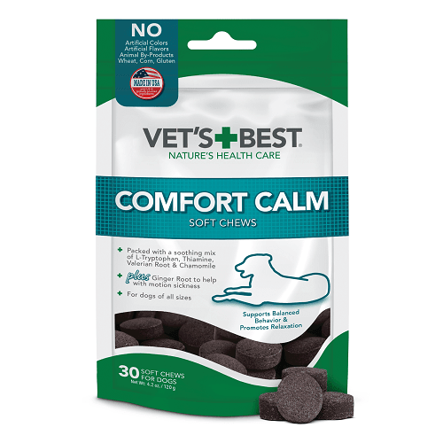 Dog Supplement - Comfort Calm Soft Chews - 30 ct - J & J Pet Club - Vet's Best