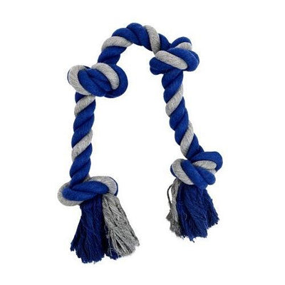 Dog Toy - 4 Knots Rope - 27.5" - J & J Pet Club - BUD'Z