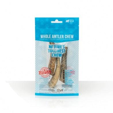 Dog Treat - Antler - Extra Small 3 pack - J & J Pet Club - This & That