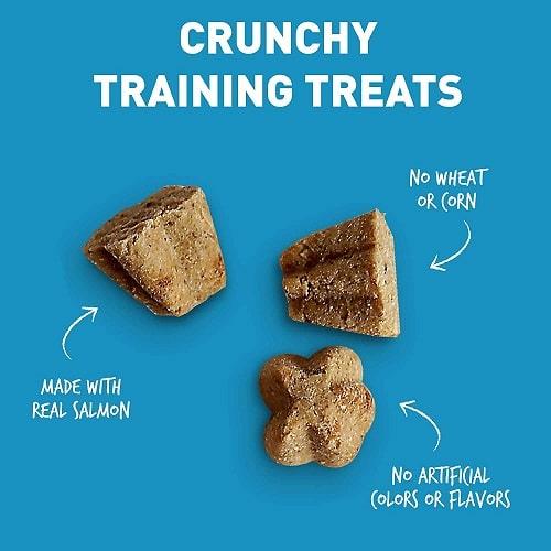 Dog Treat - TRICKY TRAINERS - Crunchy with Salmon - 8 oz - J & J Pet Club - Cloud Star
