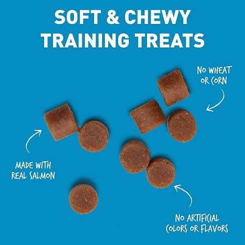 Dog Treat - TRICKY TRAINERS - Soft & Chewy with Salmon - J & J Pet Club - Cloud Star