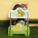 Double Deck Cat Scratching Bed, "Two-Cat Plan" (for up to 4 cats / 15 kg) - J & J Pet Club - Tinypet