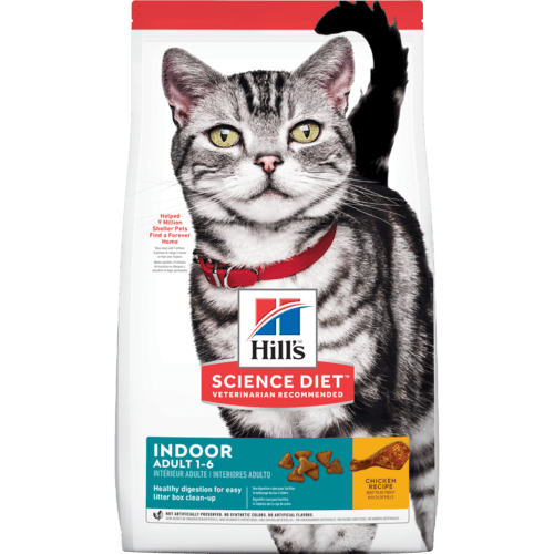 Dry Cat Food - Adult - Indoor Cat - Chicken Recipe - J & J Pet Club - Hill's Science Diet
