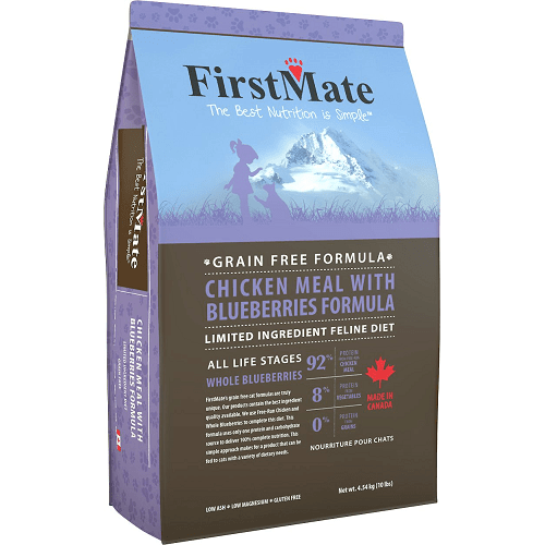 Dry Cat Food - Chicken Meal With Blueberries - J & J Pet Club - FirstMate