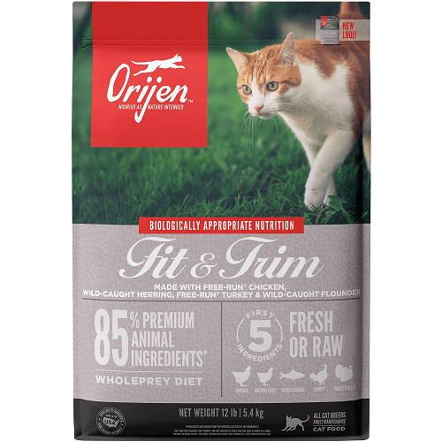 Dry Cat Food - Fit & Trim - J & J Pet Club - Orijen