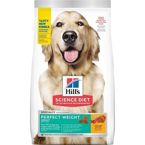 Dry Dog Food - Adult - Perfect Weight - Chicken Recipe - J & J Pet Club - Hill's Science Diet