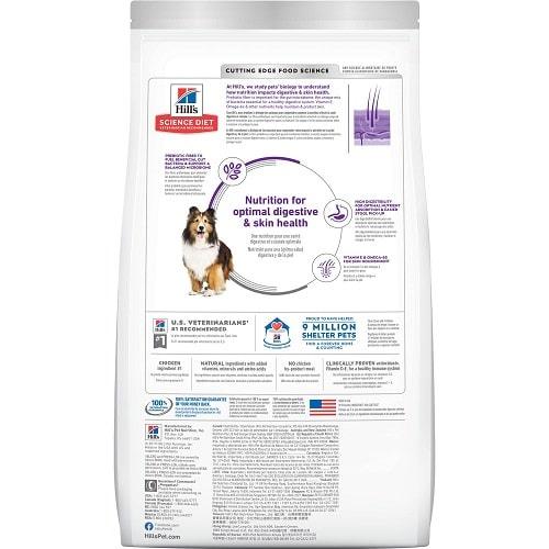Dry Dog Food - Adult - Sensitive Stomach & Skin - Chicken Recipe - J & J Pet Club - Hill's Science Diet