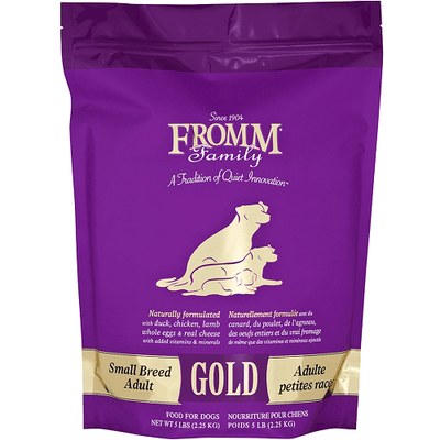 Dry Dog Food - GOLD - Small Breed Adult Gold - J & J Pet Club - Fromm