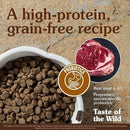 Dry Dog Food - High Prairie Recipe with Roasted Bison & Roasted Venison - J & J Pet Club - Taste of the Wild