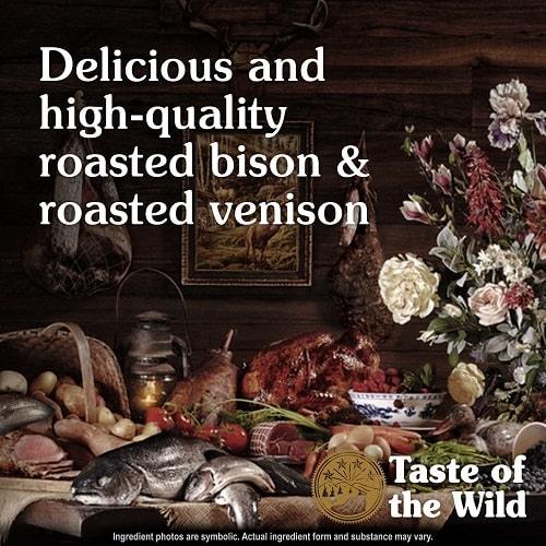 Dry Dog Food - High Prairie Recipe with Roasted Bison & Roasted Venison - J & J Pet Club - Taste of the Wild
