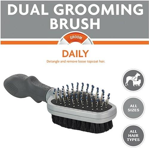 Dual Grooming Brush - J & J Pet Club - Furminator