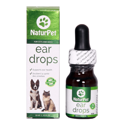 Ear Drops For Dogs & Cats - 10 ml - J & J Pet Club - NaturPet